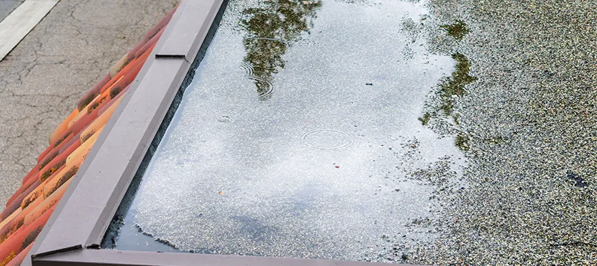 Accumulation of Water on Roof